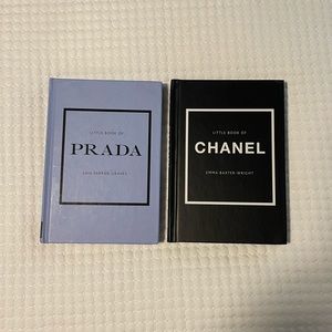 Prada and Chanel Table Books